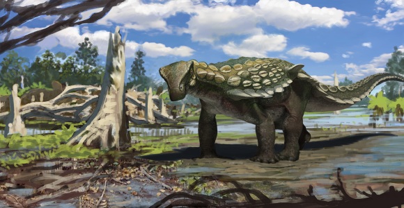 Tank-like Dinosaur Makes Us Rethink World Map